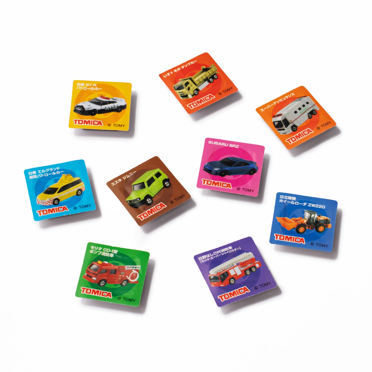 トミカクッキークランチチョコ (ミルク) 9個入