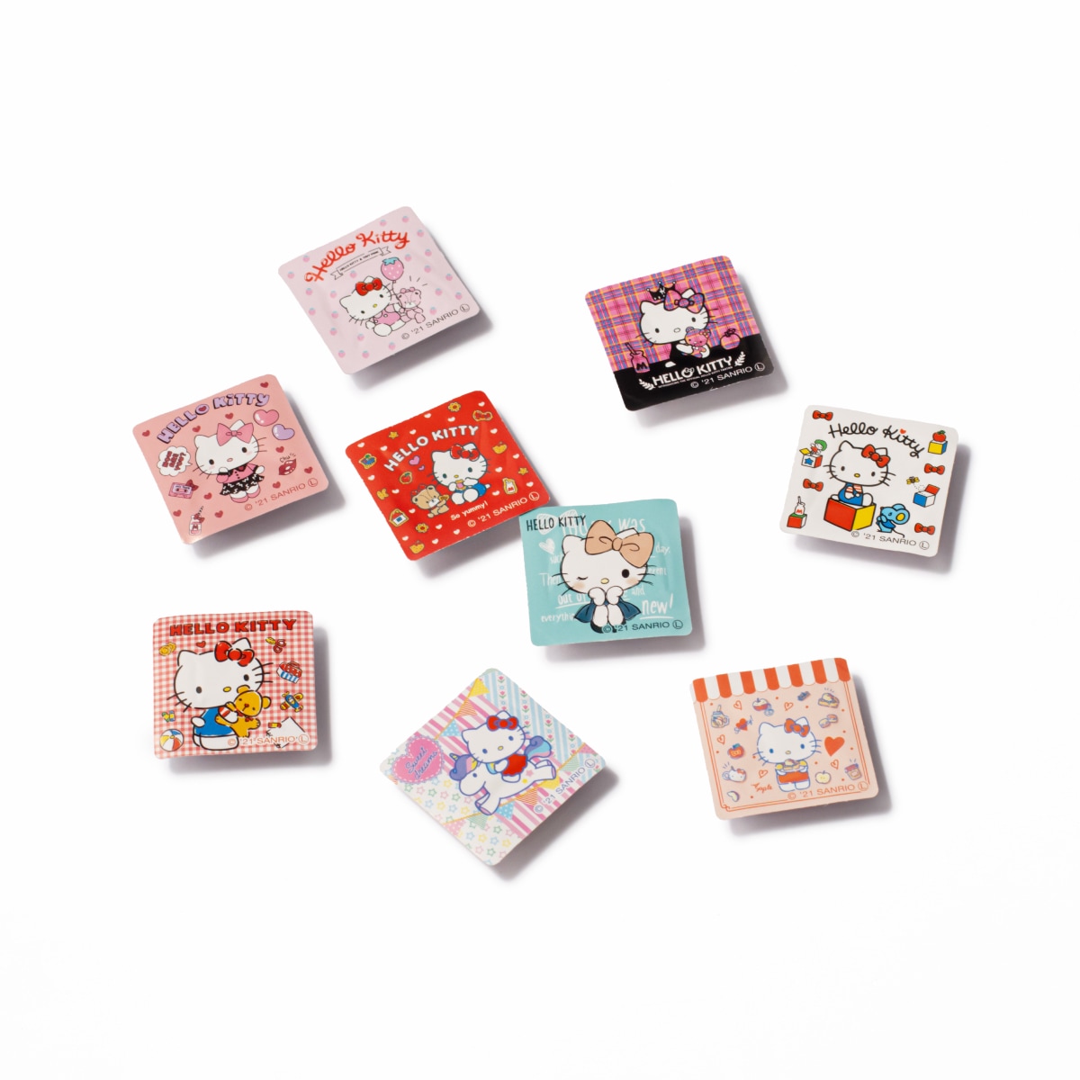 ハローキティクッキークランチチョコ (ミルク＆ホワイト) 9個入