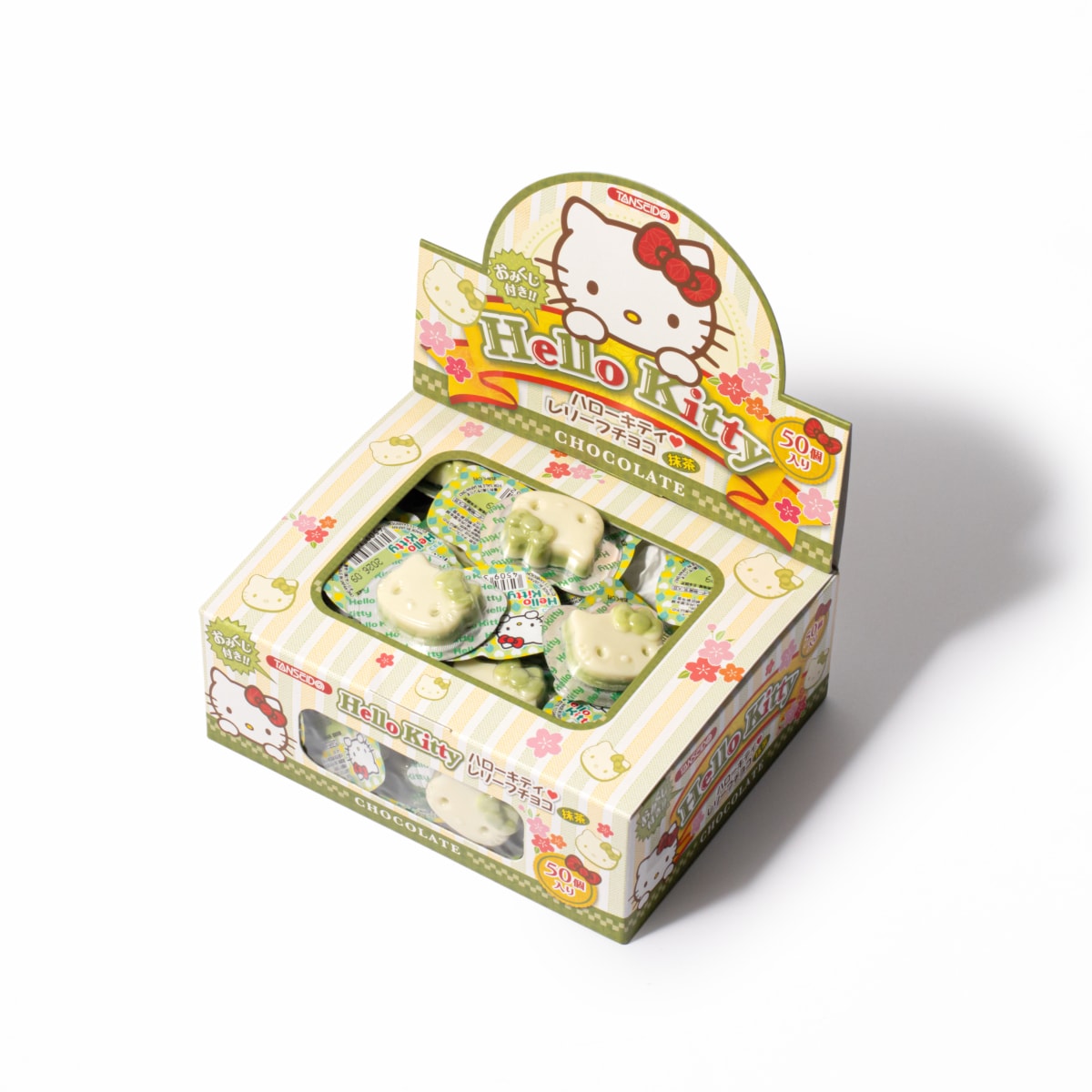 ハローキティレリーフチョコ抹茶03