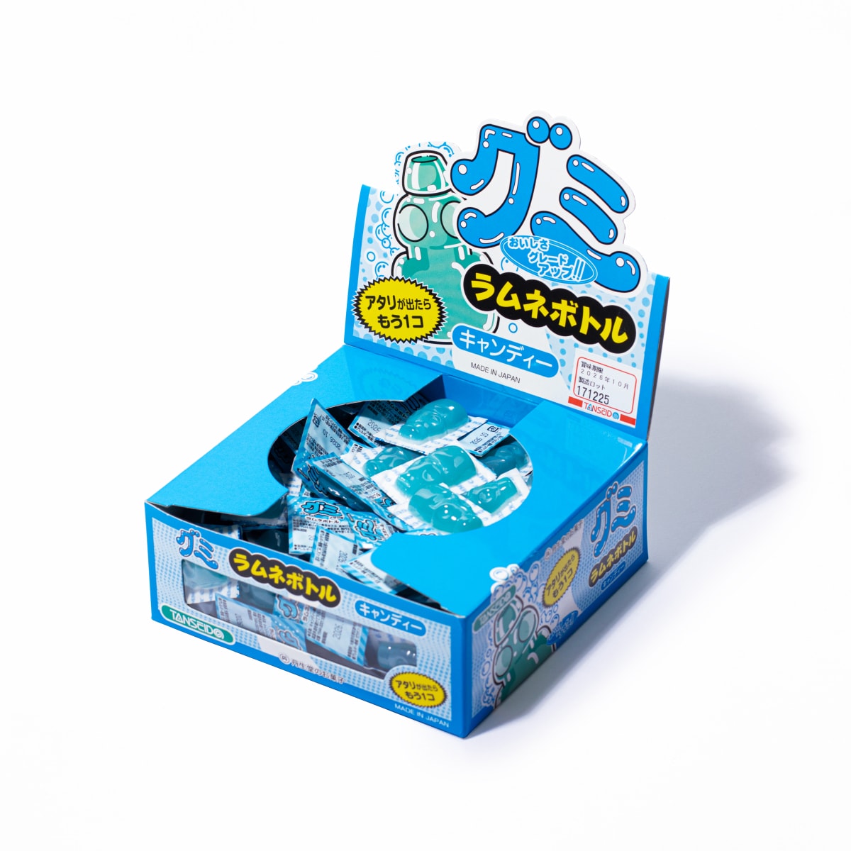 ラムネボトルグミ | 駄菓子の丹生堂本舗